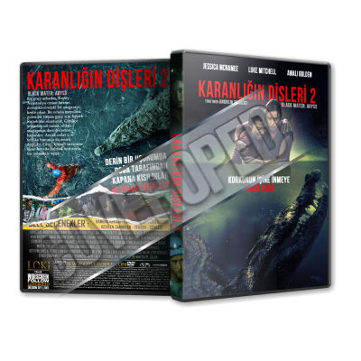 Karanlığın Dişleri 2 - Black Water Abyss - 2020 Türkçe Dvd Cover Tasarımı